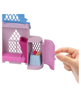 Casa de muñecas mattel castillo de anna apilable