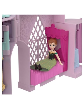 Casa de muñecas mattel castillo de anna apilable