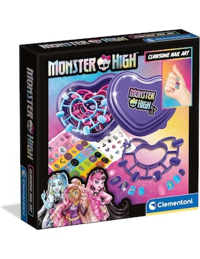 Set decoración uñas Monster High Clementoni