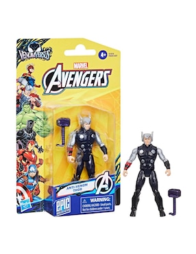Figura de acción articulada VenomVersus Thor especial Marvel