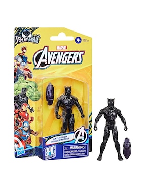 Figura de acción articulada VenomVersus Black Panther especial Marvel