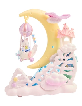 Set muñecas Latte cat cradle baby Sylvanian Families daydream parade playset