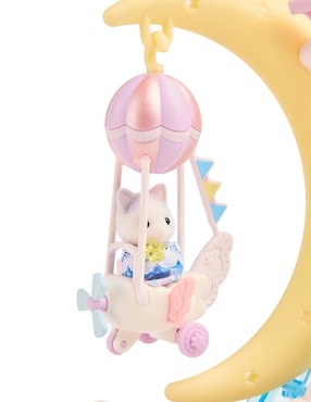 Set muñecas Latte cat cradle baby Sylvanian Families daydream parade playset