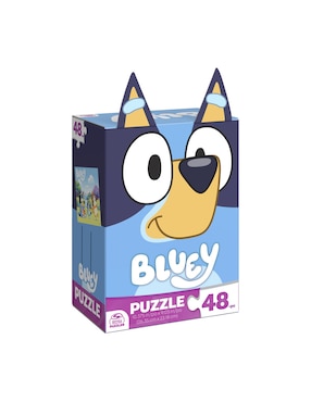 Rompecabezas Bluey y Bingo Spin Master 48 piezas
