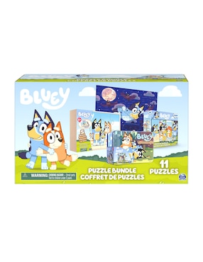 Set rompecabezas Bluey y Bingo Spin Master 11 piezas