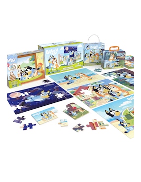 Set rompecabezas Bluey y Bingo Spin Master 11 piezas
