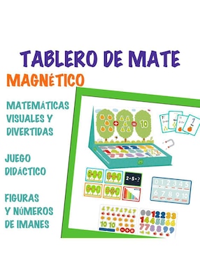 Juguetes Educativos: Matemáticas, Abecedario Y Geoplano Magicamente juego armable infantil unisex