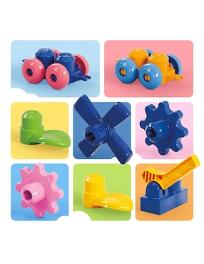 Mattel Mega Bloks bolsa clásica con 130 bloques JFF50