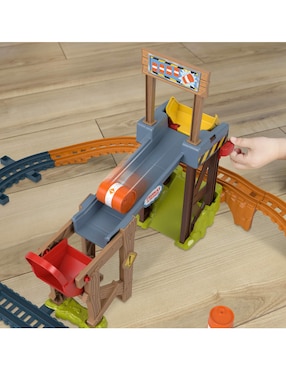 Pista armable Mattel Motorizada de construcción Diesel Thomas & Friends