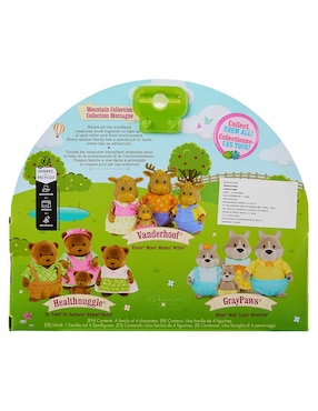 Set muñecas Woodzeez Familia de Osos