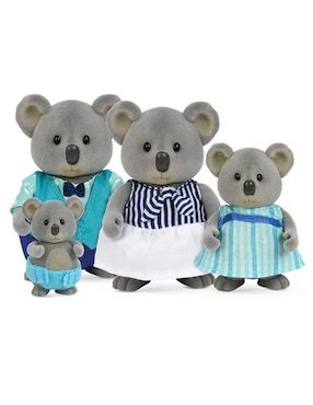 Set muñecas Woodzeez Familia de Koalas