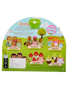 Set muñeca Woodzeez Familia de Zorros