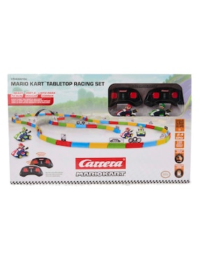 Set pista y automóviles Carrera tabletop racing Mario Kart