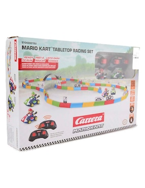 Set pista y automóviles Carrera tabletop racing Mario Kart