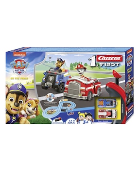 Set pista y automóviles Carrera Paw Patrol