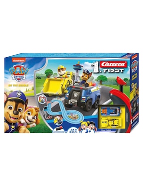 Set pista y automóviles Carrera Paw Patrol