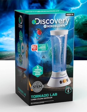 Laboratorios de tornados Discovery Mindblown