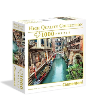 Rompecabezas canal de Venecia Clementoni 1000 piezas