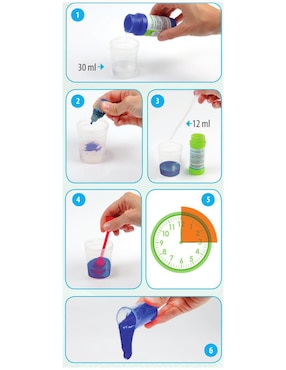 Ciencia y juego Fun Mini Set Crazy Slime Clementoni