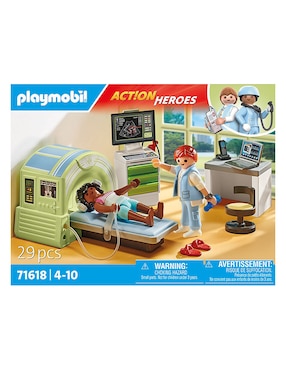 Playmobil Playmobil Resonancia con Paciente 71618 Action Heroes