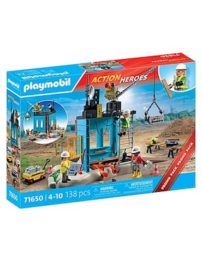 Playmobil Playmobil Construcción 71650 Action Heroes