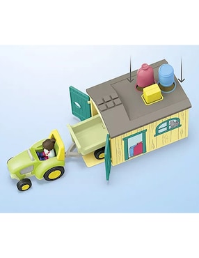 Playmobil Aventura en la Granja con tractor, remolque y animales 71656 Junior