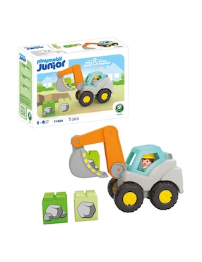 Playmobil Pala excavadora 71684 Junior