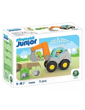 Playmobil Pala excavadora 71684 Junior