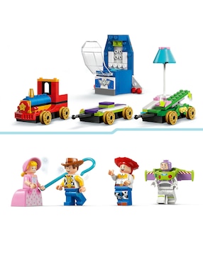 Lego Disney Animation Lego Tren de celebración de Toy Story y coche rc 43264 Disney Animation