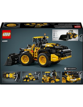 Lego Technic Cargadora con Ruedas Volvo L120 Electric 42209