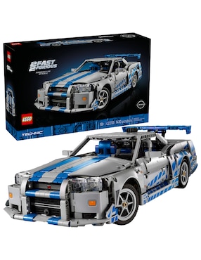 Lego Technic Coche Nissan Skyline GT-R (R34) 42210 2 Fast 2 Furious