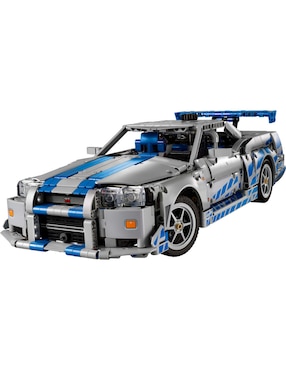 Lego Technic Coche Nissan Skyline GT-R (R34) 42210 2 Fast 2 Furious