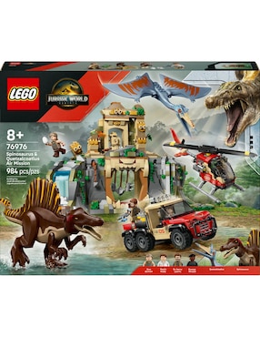 Lego Jurassic World Lego Misión Aérea: Spinosaurus y Quetzalcoatlus 76976 Jurassic World