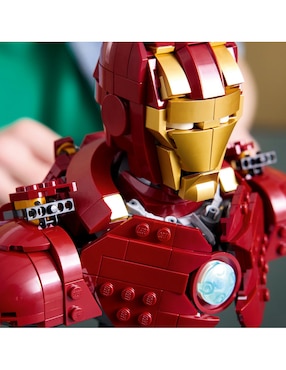 Lego Super Héroes Marvel Busto de Iron Man MK4 76327 Infinity Saga Iron Man