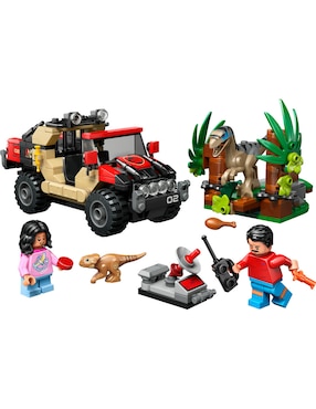 Lego Jurassic World Lego Huida en todo terreno y raptor al acecho 76972 Jurassic World
