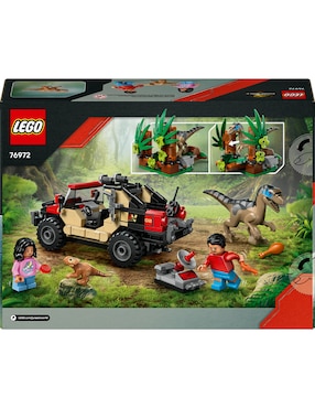 Lego Jurassic World Lego Huida en todo terreno y raptor al acecho 76972 Jurassic World