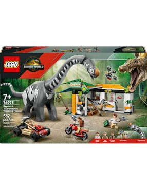 Lego Jurassic World Lego Misión de seguimiento: Raptor y Titanosaurus 76973 Jurassic World