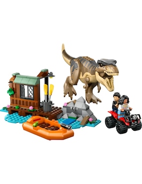 Lego Jurassic World Huida por el río y T. Rex a la caza 76975 Jurassic World