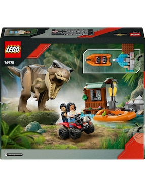 Lego Jurassic World Huida por el río y T. Rex a la caza 76975 Jurassic World