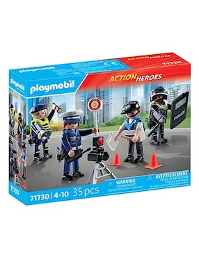 Playmobil Playmobil Set figuras de policía 71730