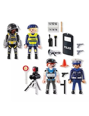 Playmobil Playmobil Set figuras de policía 71730