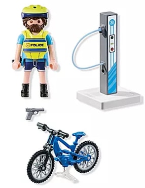 Playmobil Patrulla En Bicicleta 71732