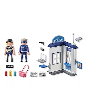 Playmobil Action Heroes Sala de Policía 71733 Playmobil