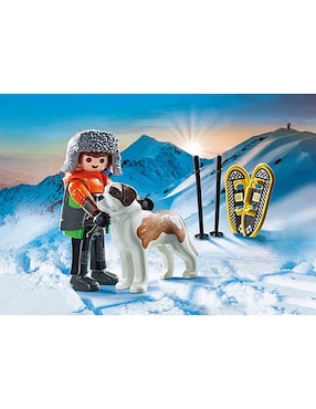 Playmobil Playmobil Senderista con San Bernardo 71741 My Life
