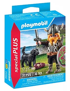 Playmobil Playmobil Vikingo con Perro Guardián 71755 Special Plus