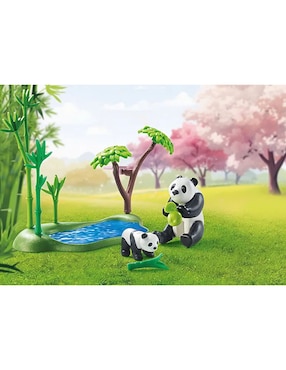 Playmobil Jardín asiático con panda 71762
