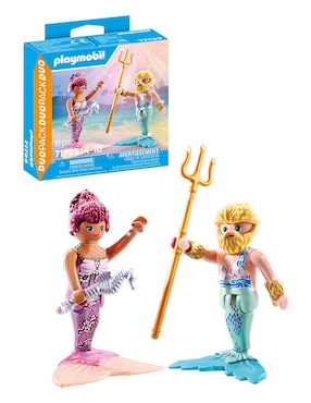 Playmobil Sirena y tritón 71799