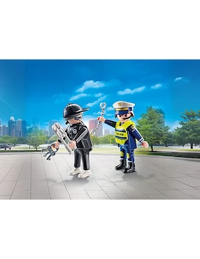 Playmobil Playmobil Policía y Ladrón 71804