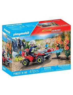 Playmobil Action Heroes Quad de Bomberos 71825 Playmobil