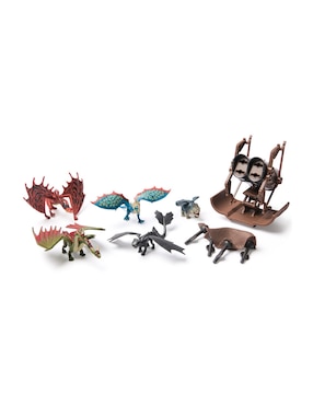 Set figuras acción Cómo entrenar a tu dragón especial Dragones